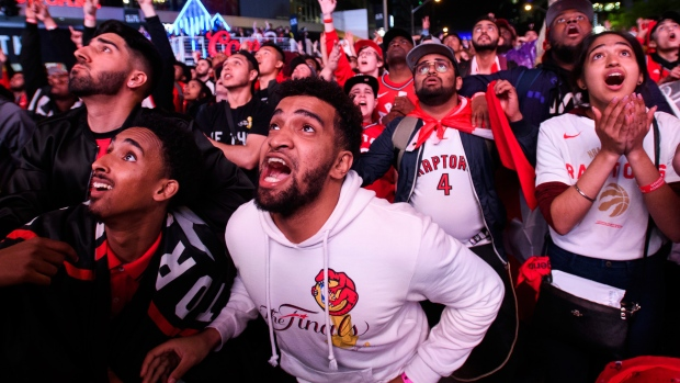 CP24's tweet image. Raptors won NBA championship one year ago today cp24.com/news/raptors-w…