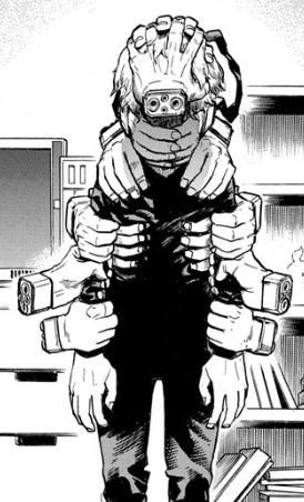 Let's start with hands, shall we? Shigaraki has 12 hands on his original villain costume - 5 pairs plus 2 left hands on his head. We later find that 7 belong to his family, 4 are from some punks he killed, and 1 was a gift from All For One - Nana's, though Shiggy doesn't know