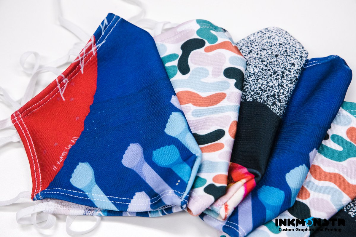 inkmonstr's tweet image. We just finished up some more awesome customs for #TheIntegerGroup. The possibilities are endless when you customize a mask or neck buff with Inkmonstr! Email sales@inkmonstr.com to start your custom order today!   
.
#custommasks #customneckbuff #customdesign #Inkmonstr