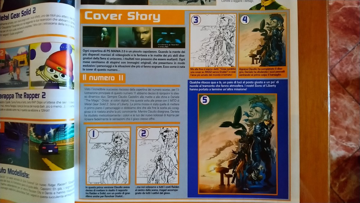 ItalianJoe83's tweet image. Here's the #PSMania 2.0 Magazine Issue Marzo 2002 #11 and the
#MetalGearSolid2SonsOfLiberty
double review with #ClaudioCastellini's cover art colorized by #DanieleOrizio
scroll down to see my tweet reply with the real game review!
@Kojima_Hideo
@HIDEO_KOJIMA_EN
#AHideoKojimaGame