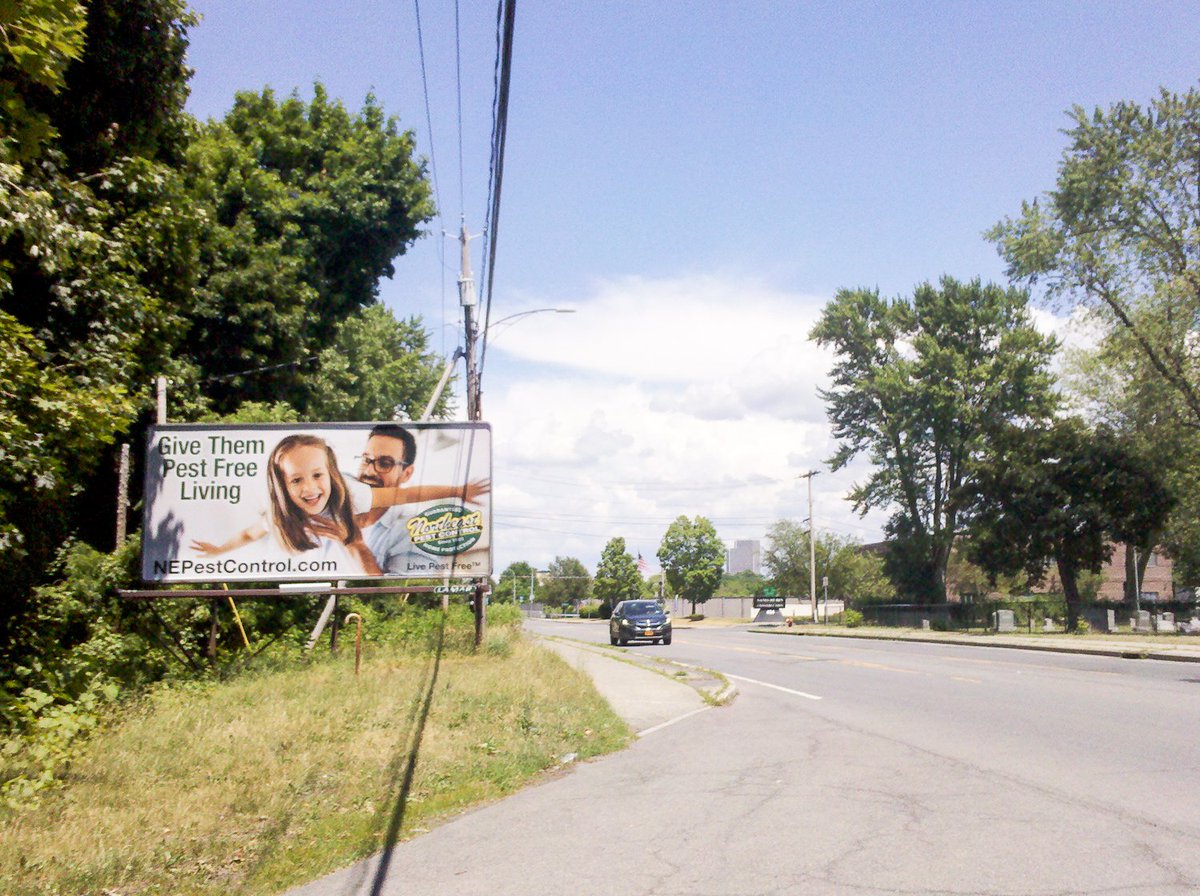 A couple more twists and turns and... it ends just as suddenly as it began. We're thrust back out into the boring 'ol suburbs, within city limits but right before it grows dense.