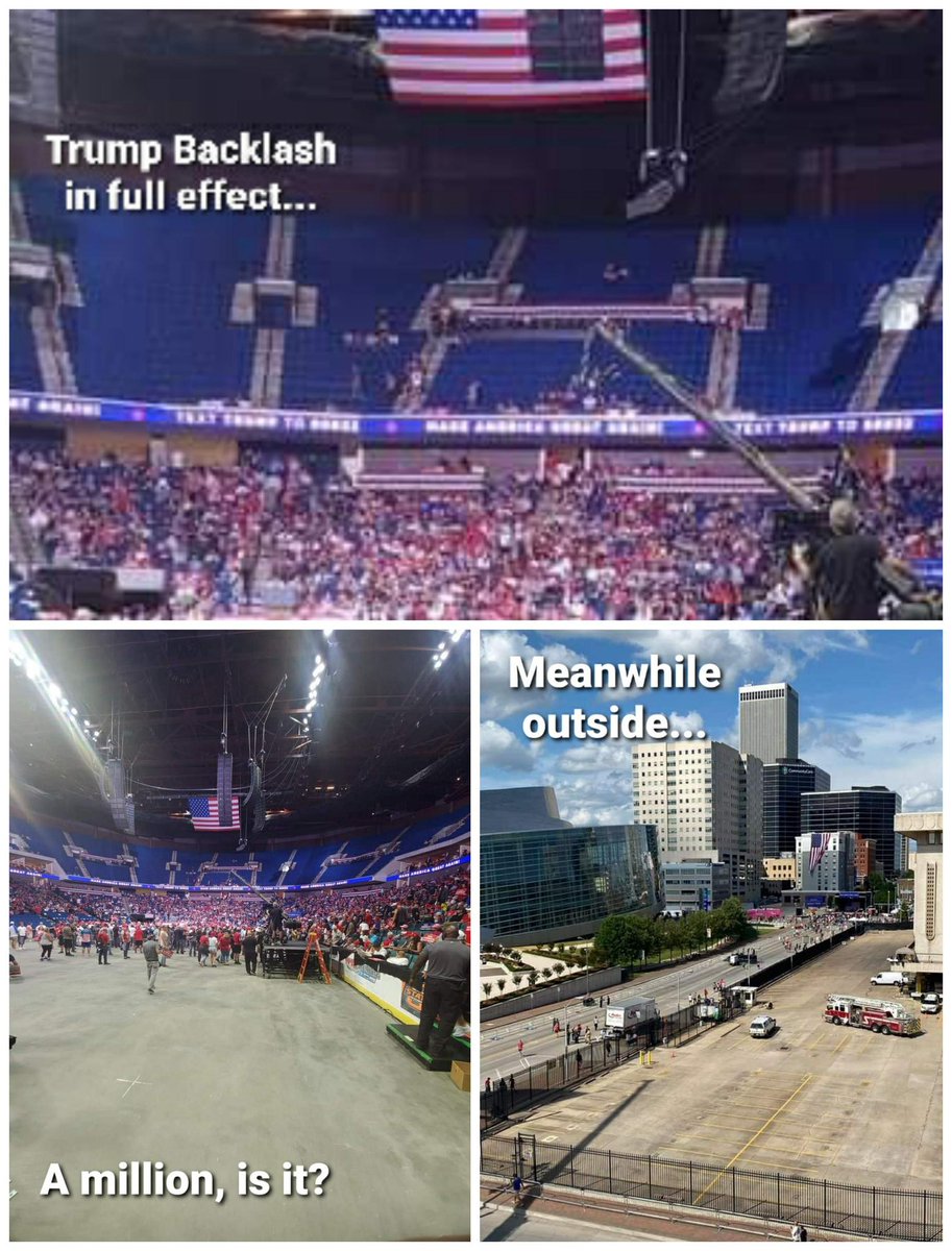 BalagonDeklin's tweet image. @IvankaTrump @EricTrump @DonaldJTrumpJr 

That seems to have gone really well. Dontchathink?

#TrumpRallyFail #TrumpRally #TrumpBacklash #Oops #Whoops