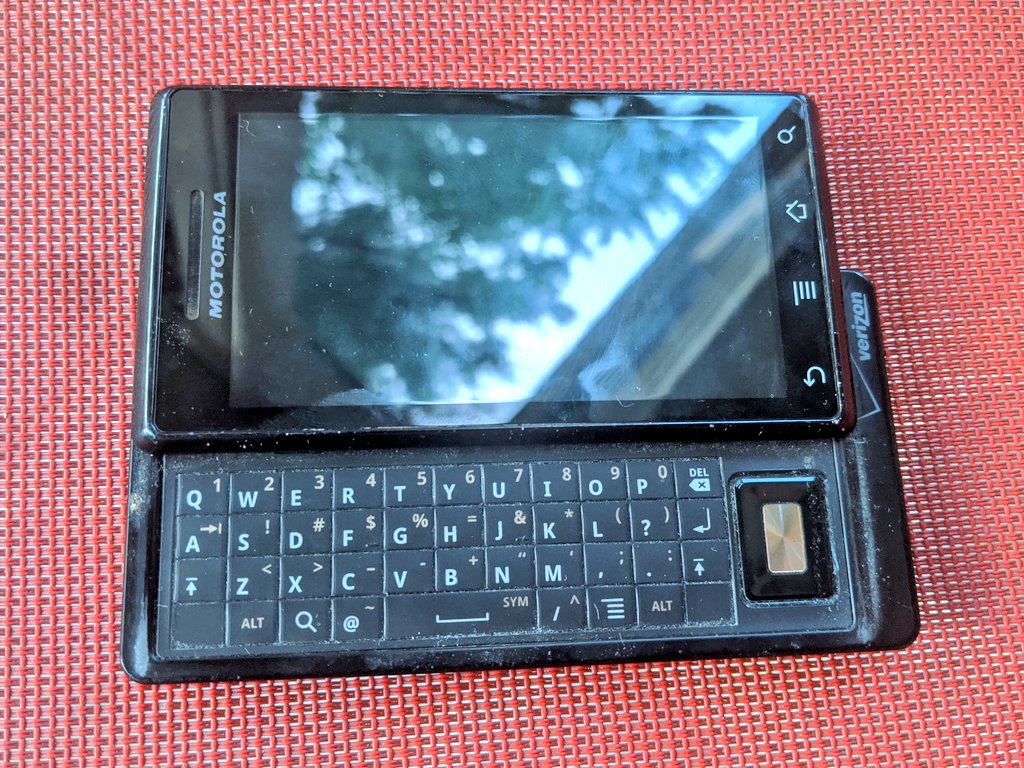 Side note: all above images taken on this 2010 Motorola phone, still running Android 2.2 "Froyo". Keeps it interesting!