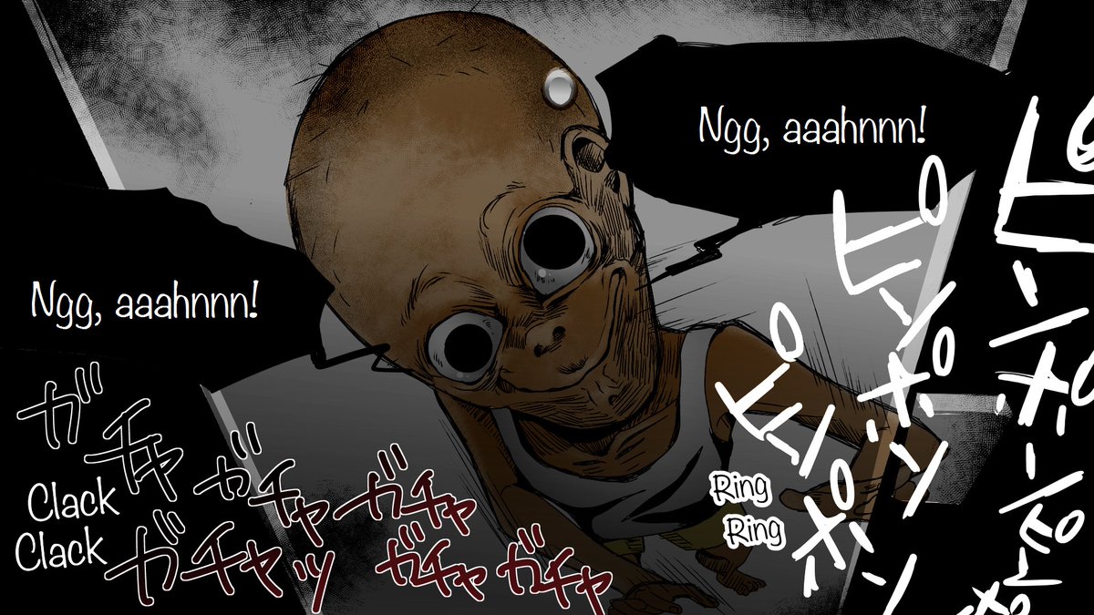 The title is 「In a Flas🌟」

Does it know I'm here...?
Is it waving at me?　Our eyes locked. After that...
youtu.be/x-Y0I1XwoYQ

#junjiito  #Manga #horror #comics