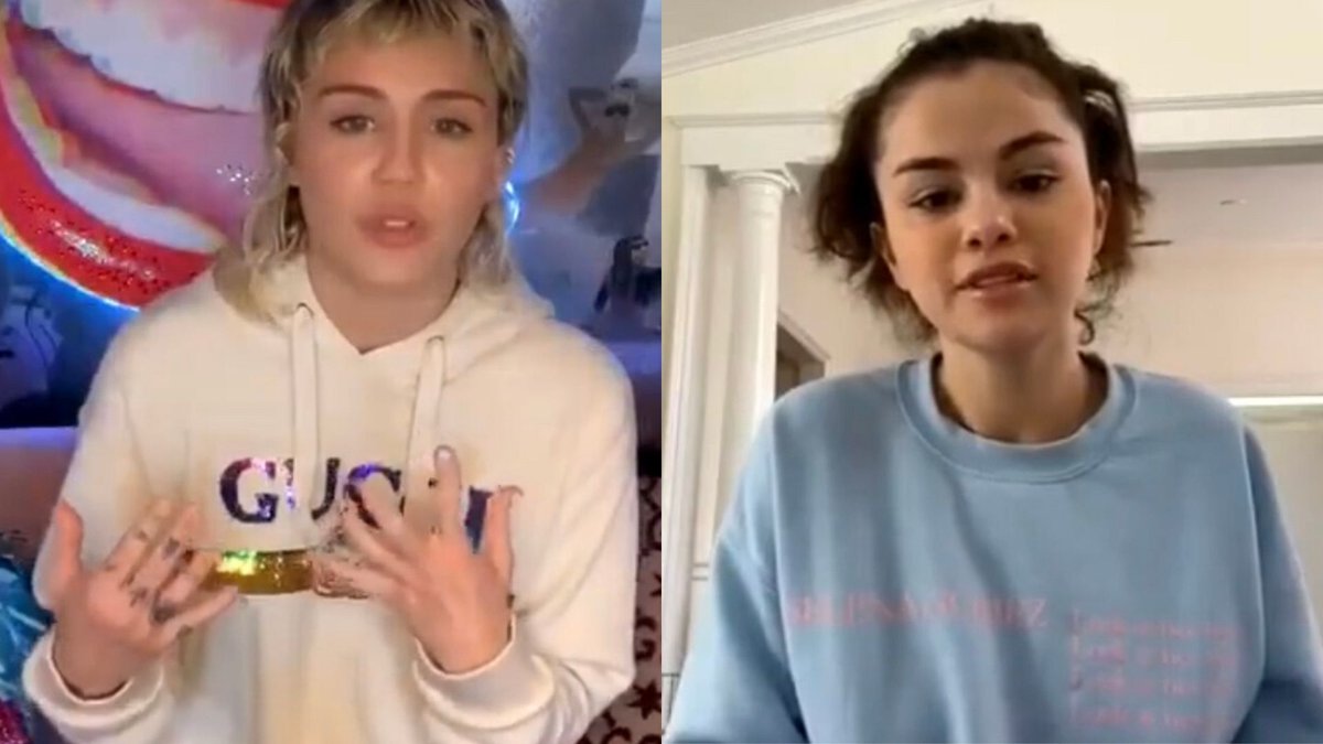 March 2020: Miley spoke with many familiar names during her “Bright Minded” series - including several who have already been mentioned or are connected to this timeline including Selena Gomez, Demi Lovato, Emily Osment, and Hailey Bieber.