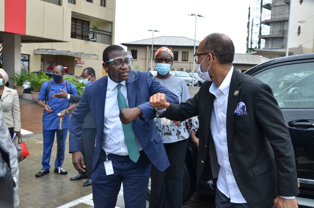 1. As part of the Nigeria Oil and Gas Industry Intervention on Covid-19 Pandemic, it was a great honor to represent the GMD <a href="/MKKyari/">Mele Kyari, OFR</a> in presenting consignment of Medical Consumables &amp; Hospital Equipment donated to Lagos State Govt by NLNG under the Oil&amp;Gas Intervention initiative