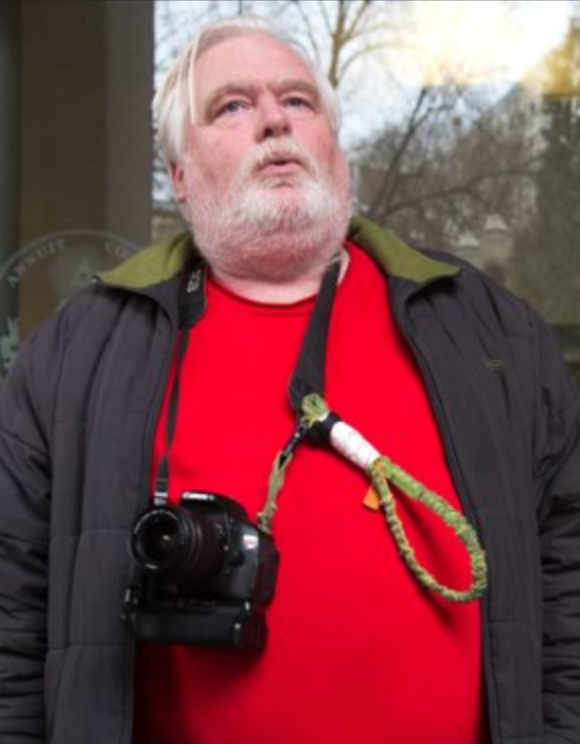 18: Bob West - self-proclaimed "cop watcher." History of filming protestor's faces. History of rape charges: dropped. Filmed self early in  #BLMprotests running over a protestor - was not arrested or charged. ( http://pnwawc.com/2019/04/17/joey-gibson-grifter-in-the-name-of-god/)