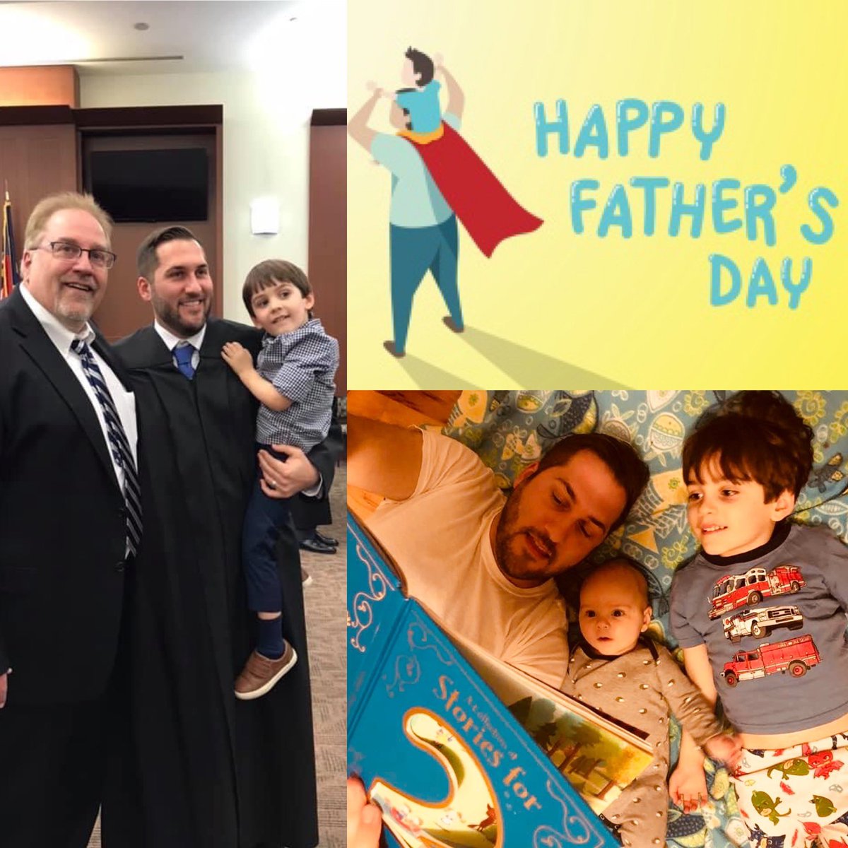Judge_Marvel's tweet photo. Happy Fathers Day! As a family court judge, father and son I know the impact fathers have on their children. #HappyFathersDay2020 #FathersDay #GoodJudgesMatter #GoodDadsMatter #keepJudgeMarvel https://t.co/1P0A7aZwaF https://t.co/0afdB8A6SN