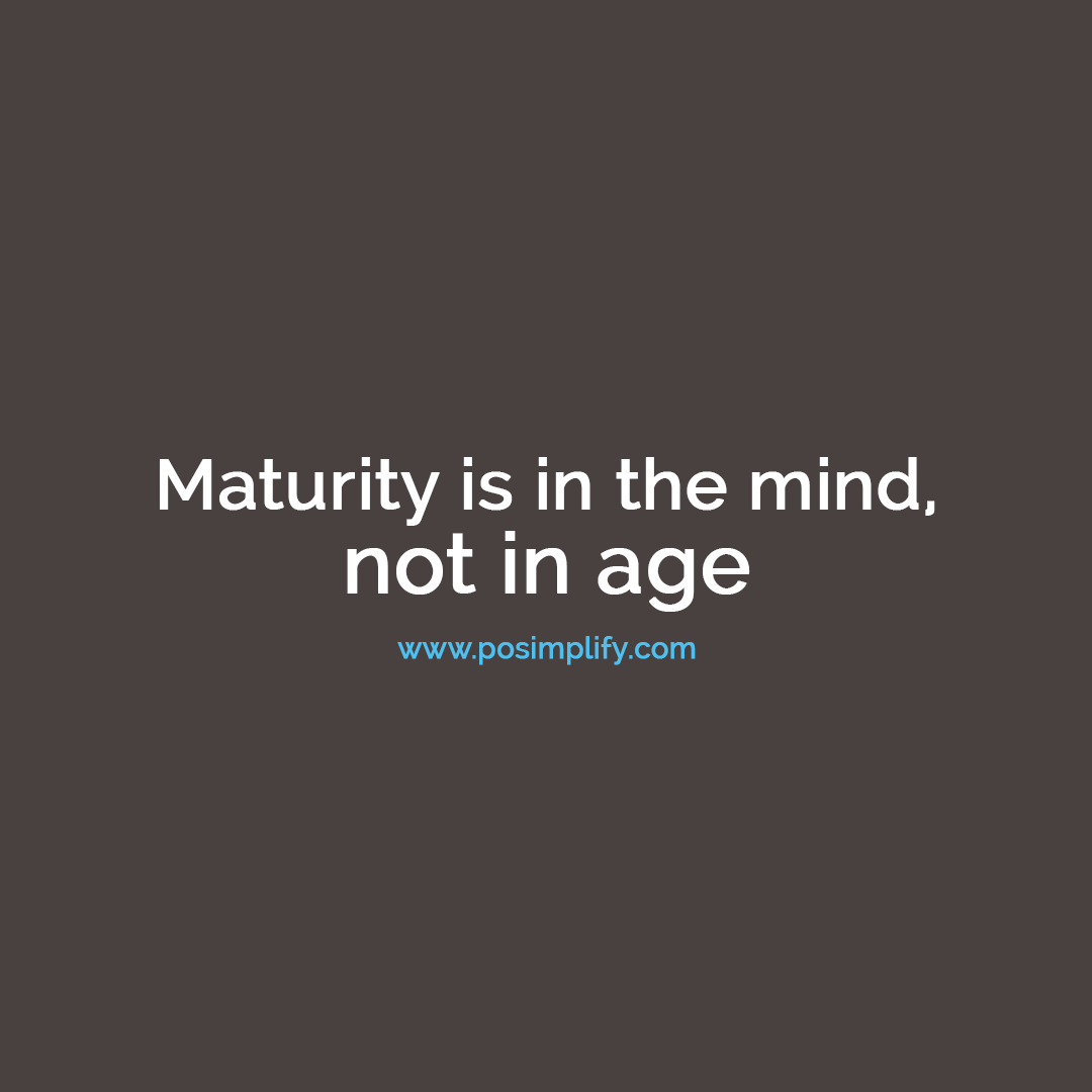 PoSimplify's tweet photo. Maturity is in the mind, not in age
#ecommerce #shopify #dropship #entrepreneur #affiliatemarketing #motivation #business #reseller #dropshippingbusiness #shopping #amazonfba #motivational #ecom #money #ebay #posimplify #entrepreneurship #maturity #age #onlinebusiness #quotes https://t.co/JTIinb3Kyd