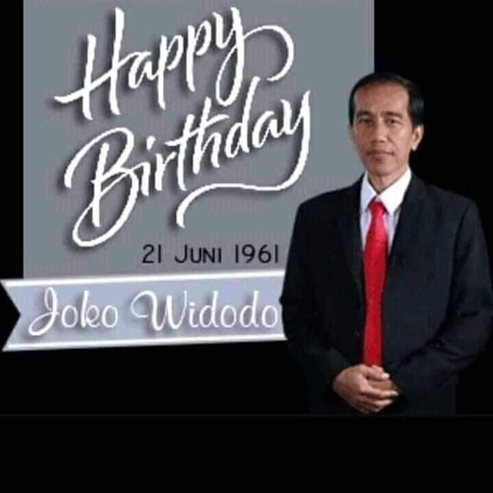 Happy birthday Pak Joko Widodo ..   Semoga panjang umur, sehat ..   BBU 