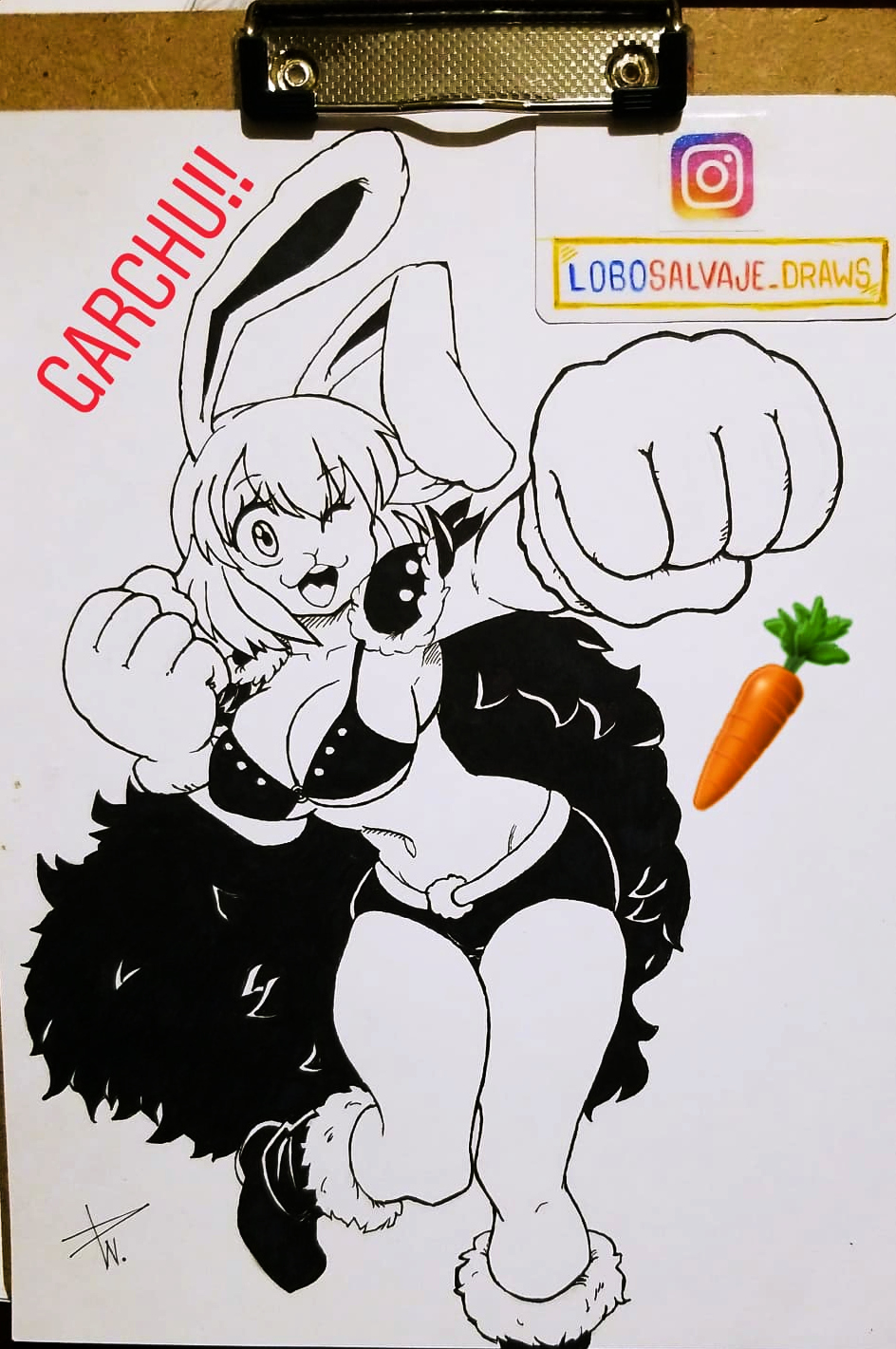 Lobo Salvaje Open) on Twitter "Garchu 🐰🥕 Carrot from