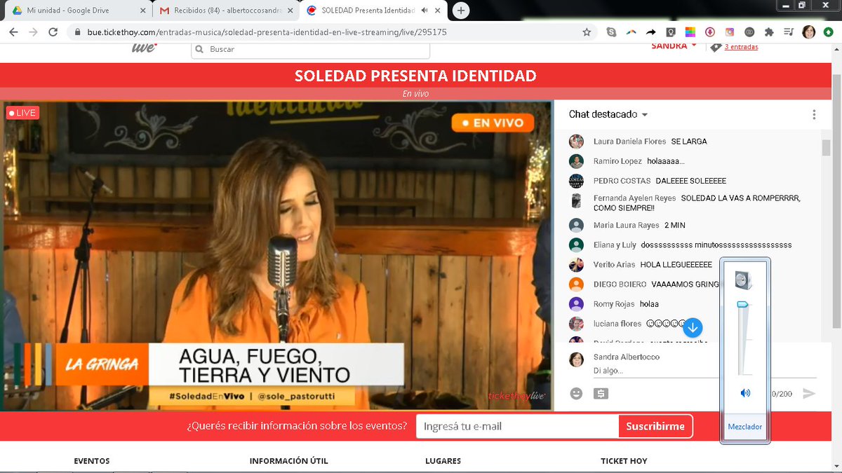 Sandra_BsAs's tweet photo. Se nota que ando extrañando los  vivos? 
Impecable la transmisiòn y la producciòn.  #SoledadEnVivo https://t.co/tTG8naK5vi