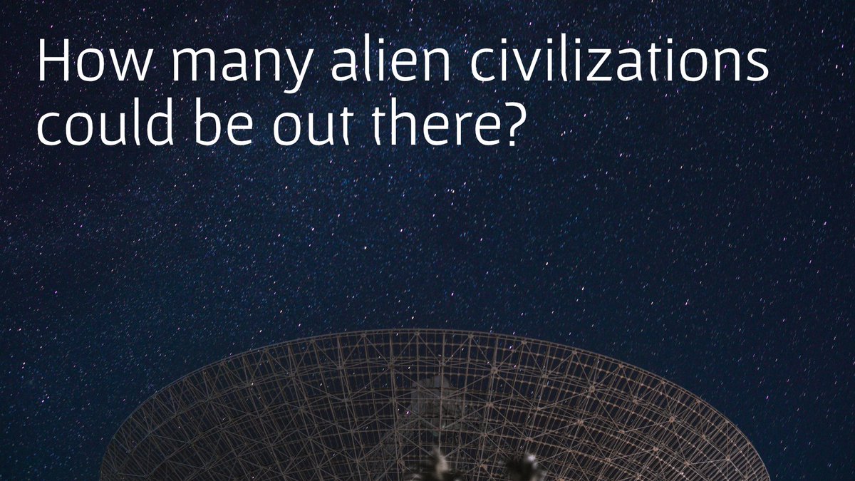 You might have heard this week that a new study proposed that there are something like 36 communicating alien civilizations in our galaxy. That sounds like way too specific of a number for something that can't really be calculated right now. So what the heck is going on?[1/n]