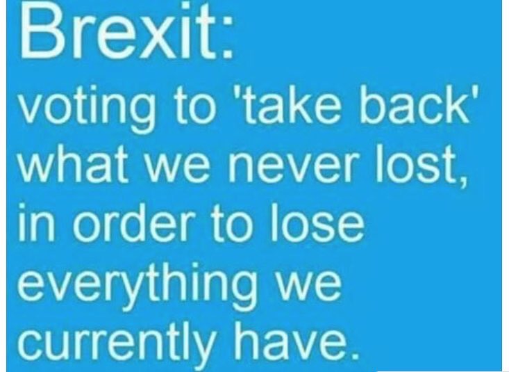 The result of us allowing these so called ‘free market think tanks’ with their opaque funding, to spring up all over the UK - particularly on Tufton Street in London, is of course Brexit. https://twitter.com/stonesister7/status/1182593483896438785?s=12  https://twitter.com/stonesister7/status/1182593483896438785