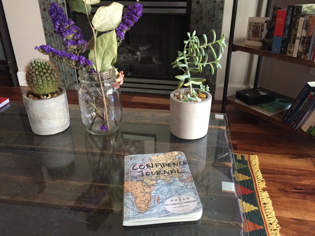 A year and a half ago, I read  @karagoucher's book "Strong" and started keeping a confidence journal about running/skiing/exercise. I just filled in the last page of the journal (don't worry, I have a new one!). I really think it has changed the way I see and value myself.