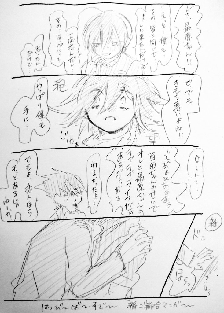 よく分からん⚠最王付き合ってる⚠百王(風味?あり)⚠よく分からないので注意してください脳死です。 
