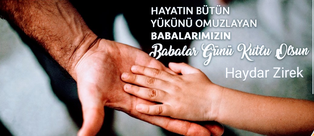 Başta ülkemizin birlik ve beraberliği için canlarını feda eden şehitlerimizin🇹🇷 değerli babaları olmak üzere;
Çocuklarına karşı sevgi, saygı ve vefa duygularını daima gösteren Merhum Babamın ve Tüm Babaların #BabalarGünü’nü en içten dileklerimle kutluyorum