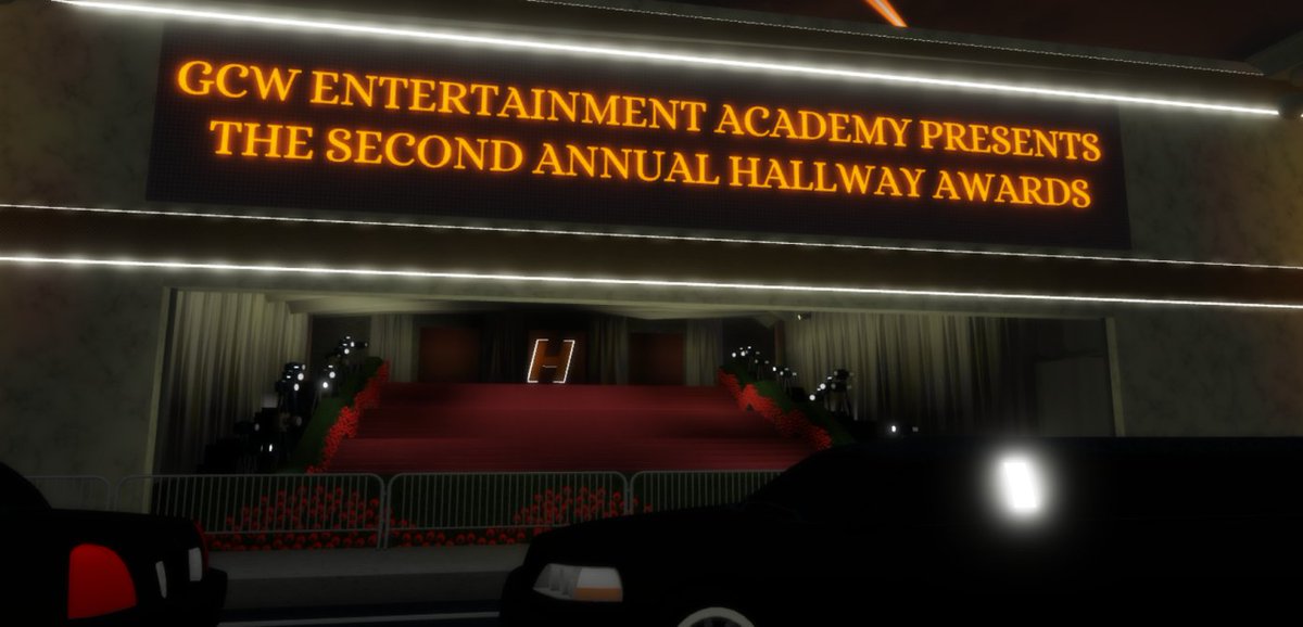 GCW_RBLX's tweet photo. We here at GCW would like to take the time and thank each and every one of you, whether you were nominated, assisted with development or simply showed up in support, you helped us create history tonight. A full server of 100 people—a first for the Hallway Awards. See you soon! https://t.co/CLT2y5QrGl