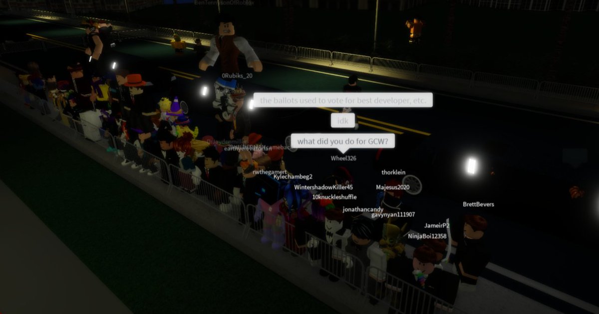 iiPrimeLion's tweet photo. what a wonderful night at @GCW_RBLX's hallway awards!!! thank you for the tremendous support you gave us before, during, and after the event!! i couldn't have asked for a better turnout💗 https://t.co/vHdvgVi3g2