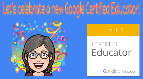DrSBarkerEDU's tweet photo. Congrats to @JasonTom4436 with @BearCreekElem on passing his Google Level 1 exam! @GCISDInTech https://t.co/XvX1VkuFMc