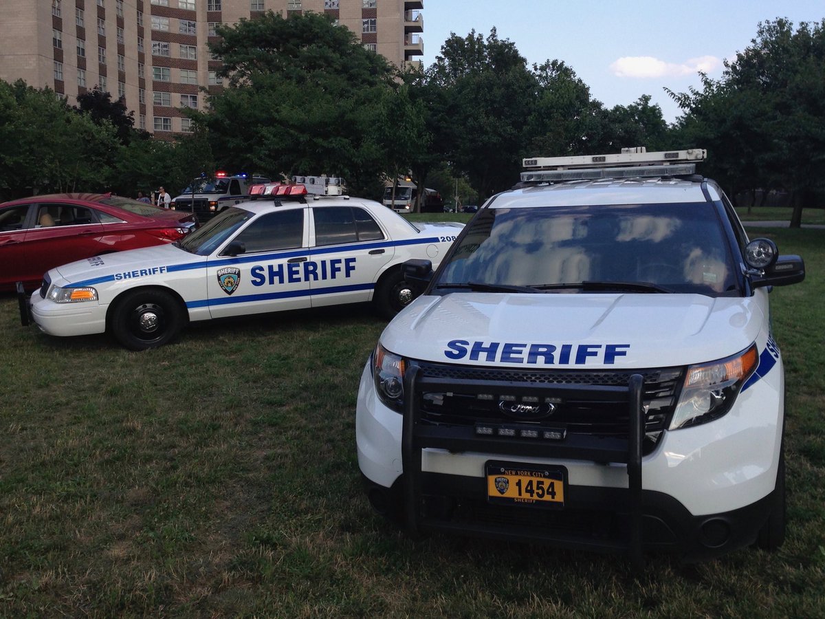 there’s also city sheriffs, who are the ones who evict you