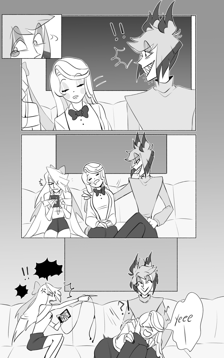 charlastorlove's tweet photo. 🚋
#charlastor 
#hazbinhotel 
#HazbinHotelFanart 
原梗下收~ https://t.co/6cfZM9SrHu