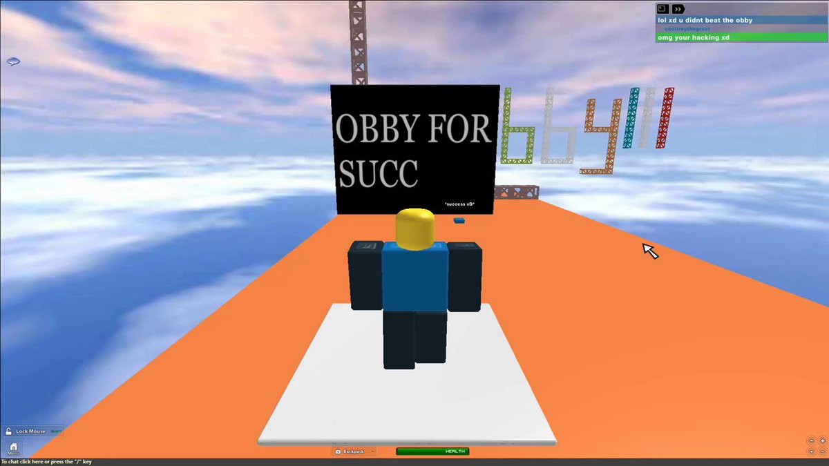 Roblox Obby For Succ