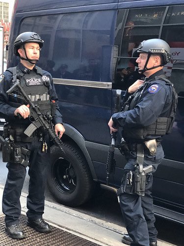 So the NYPD’s equivalent of a SWAT team is called the Emergency Service Unit and while ACAB it’s not inherently unreasonable to suggest that maybe you need some kind of tactical unit for New York City. mostly they stand around with AR-15s in Times Square though