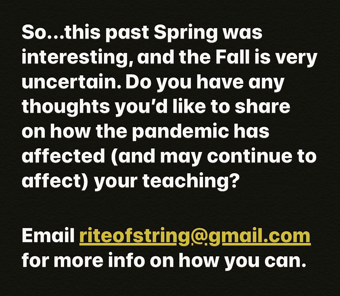 We would love your participation in an upcoming episode, especially if you live outside the DFW area (or better yet, outside of Texas). Hope to hear from you!