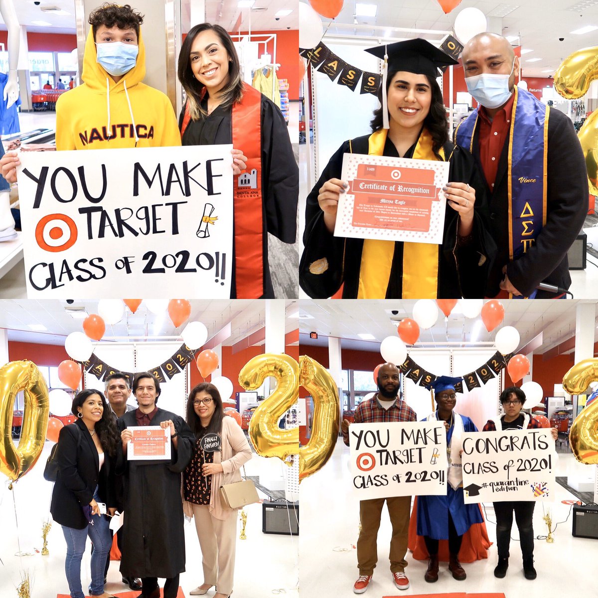 Congratulations T1409 Class of 2020!! We are so proud of you! 🎯❤️🎉 #worksomewhereyoulove #wearetarget #T1409