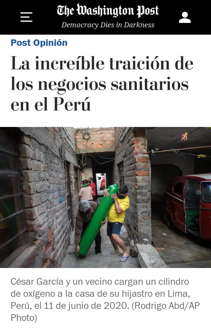 DanielUrresti1's tweet image. Los buitres de la salud al desnudo, nada menos que en el Washington Post. Incluye a la doctora del lucro. ¡Nuestras vidas les importa un pepino! ¡Ellos solo quieren sus millones!

washingtonpost.com/es/post-opinio…
