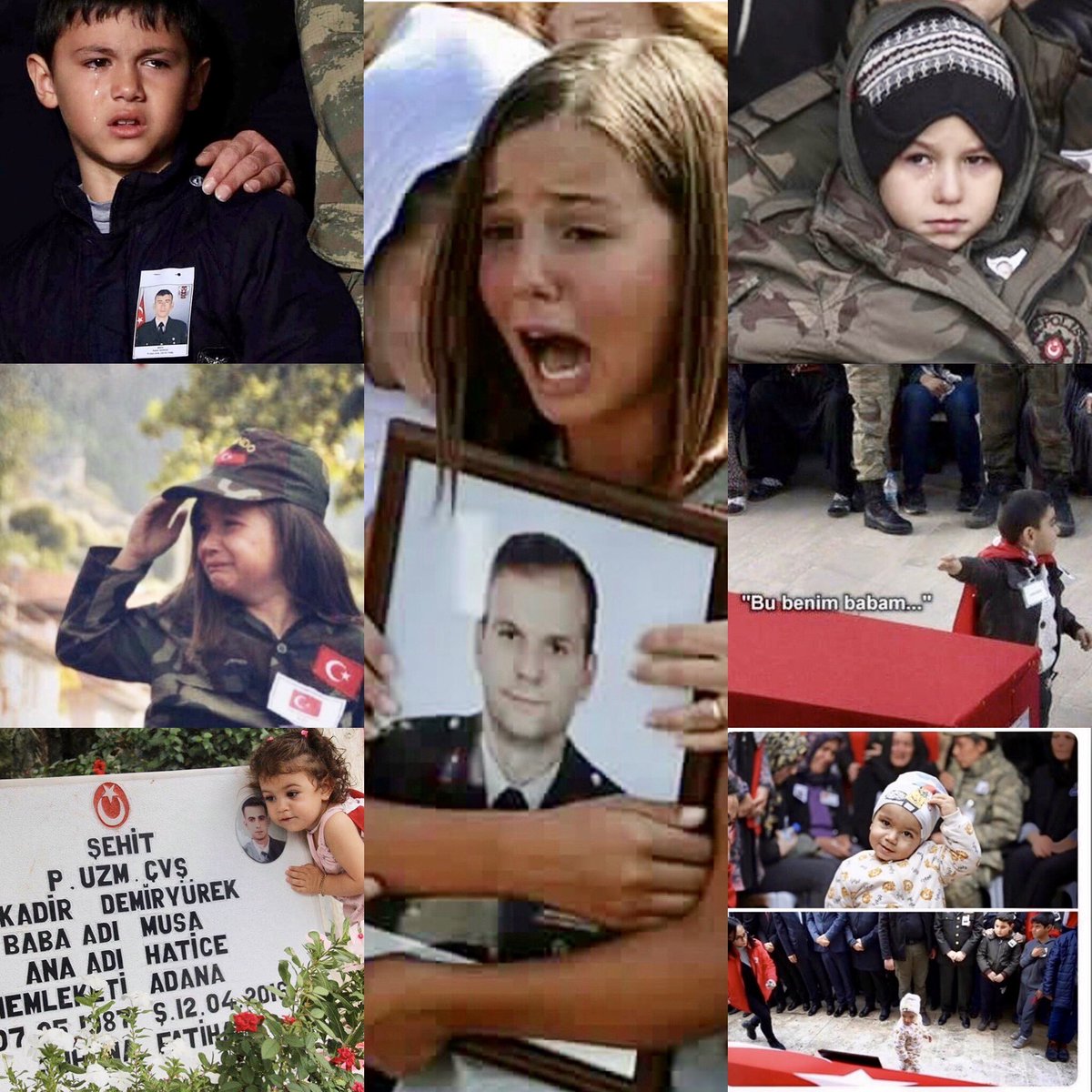 Sessizce,usulca ve kıymetini bilerek kutlayın #babalargunu nü.. Şehit çocuklarının ve babasını kaybeden insanların gözüne sokmadan,canlarını acıtmadan..🇹🇷