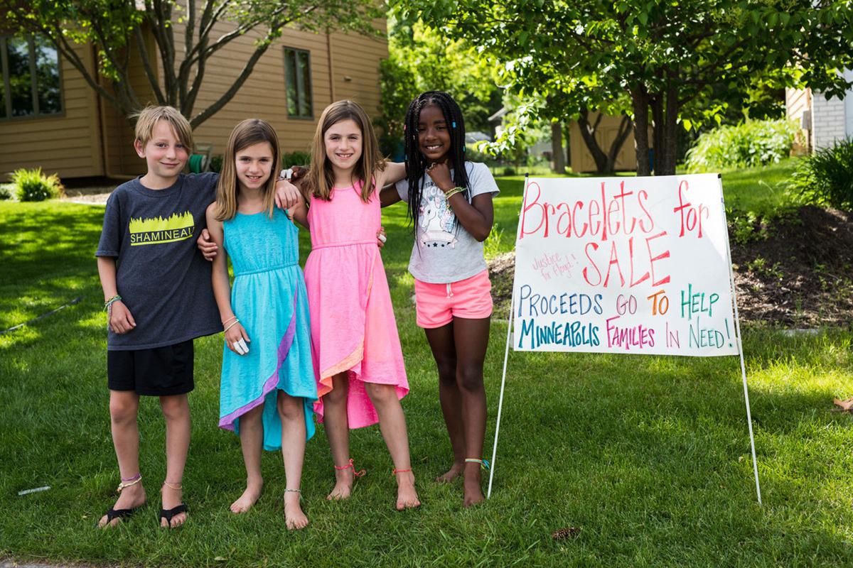 A 9-year-old and her friends have raised nearly $100,000 selling bracelets to help black-owned businesses bit.ly/2CjCPNU