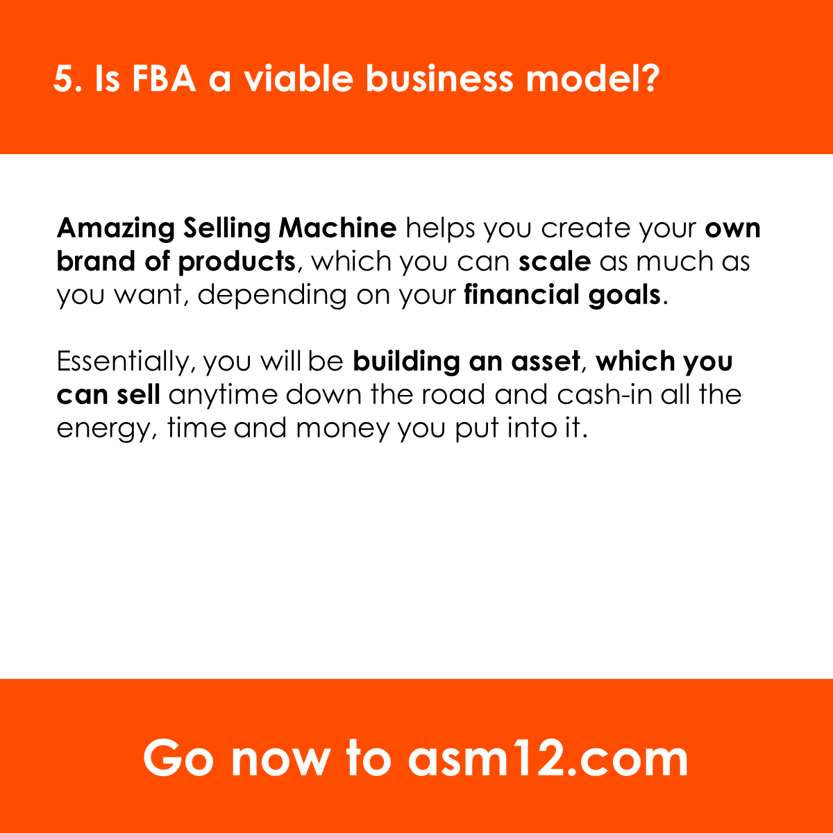 SellerGenius's tweet photo. #ASM Review: Is FBA a viable business model?

Last chance to get #AmazingSellingMachine + bonuses ➡️ https://t.co/HQwOgnUMZg 

#fba #asm12 #sellonamazon #workfromhome #homebusiness #amazonsellers https://t.co/pwldtBLsqt