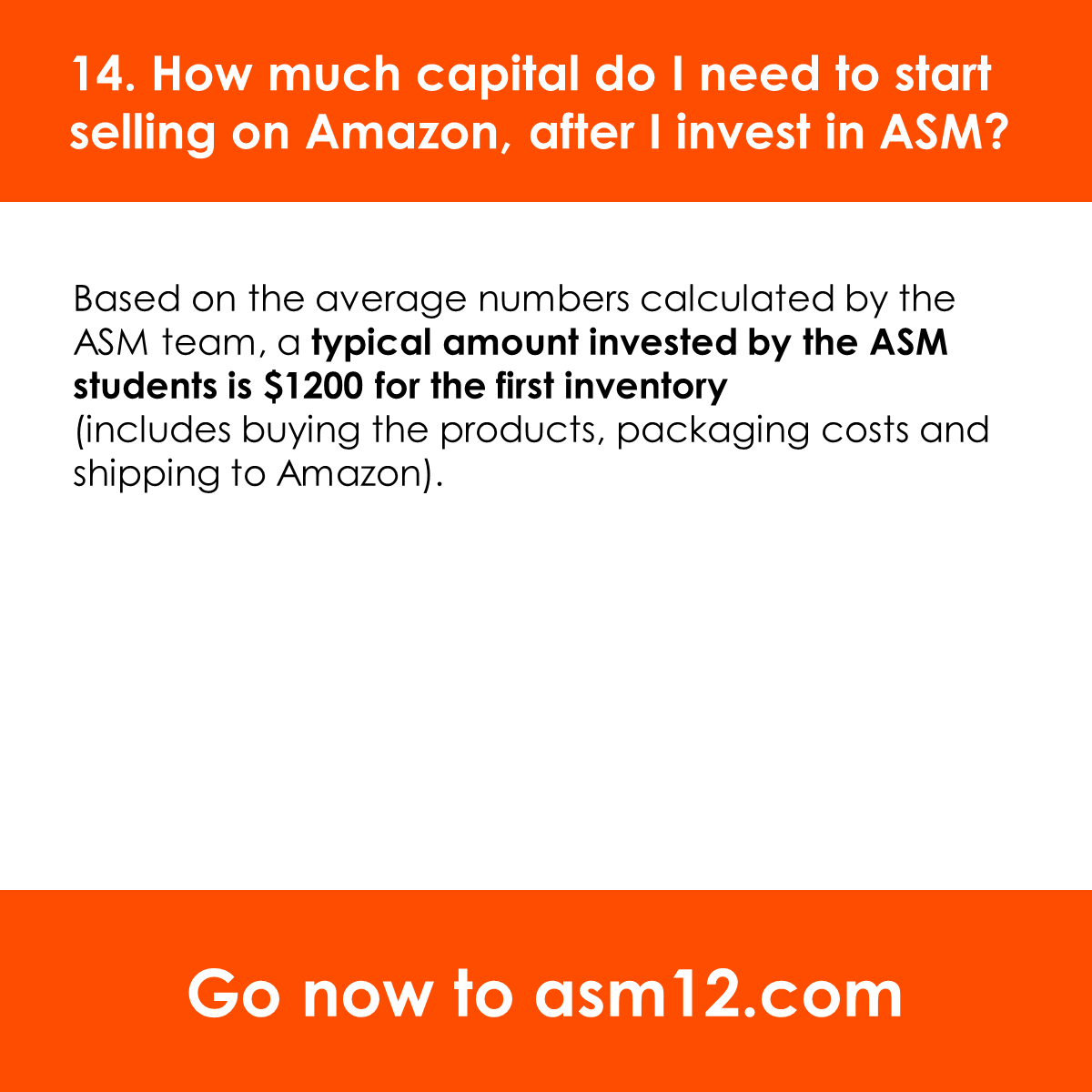 SellerGenius's tweet photo. #ASM Review: How much capital do I need to start
selling on Amazon, after I invest in ASM?

Last chance to get #AmazingSellingMachine + bonuses ➡️ https://t.co/HQwOgnUMZg 

#fba #asm12 #sellonamazon #workfromhome #homebusiness https://t.co/KMWgWt2AWp