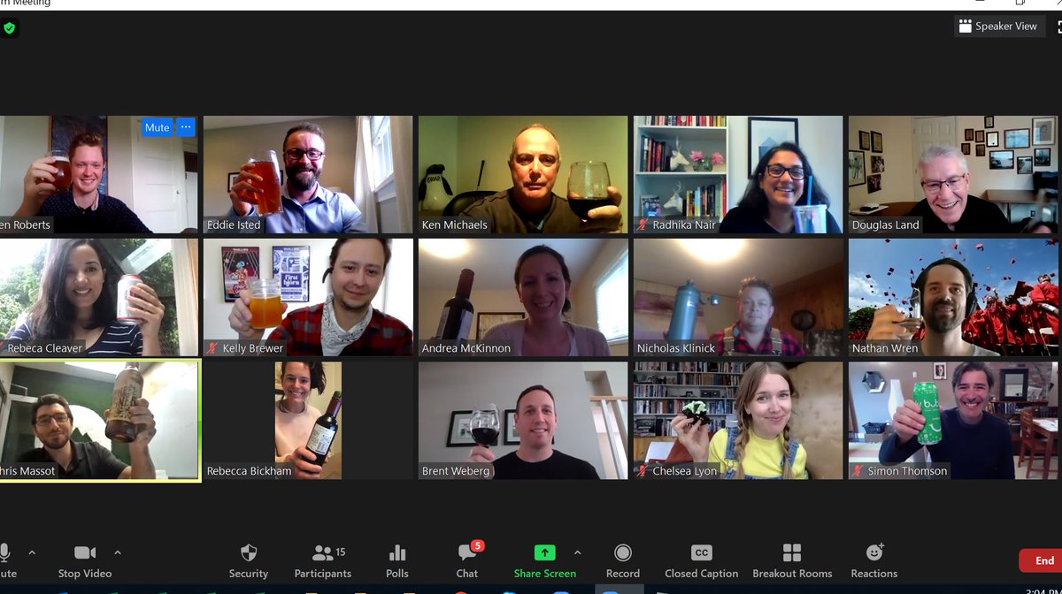 Congratulations to the Masters Certificate in Project Management Spring 2020 class!! Pivoting to online mid-program through this unprecedented challenge; great work everyone &amp; a fantastic closing celebration! <a href="/GustavsonUVic/">UVic Gustavson School of Business</a> <a href="/uvic/">UniversityOfVictoria</a>  #projectmanagement #professionaldevelopment