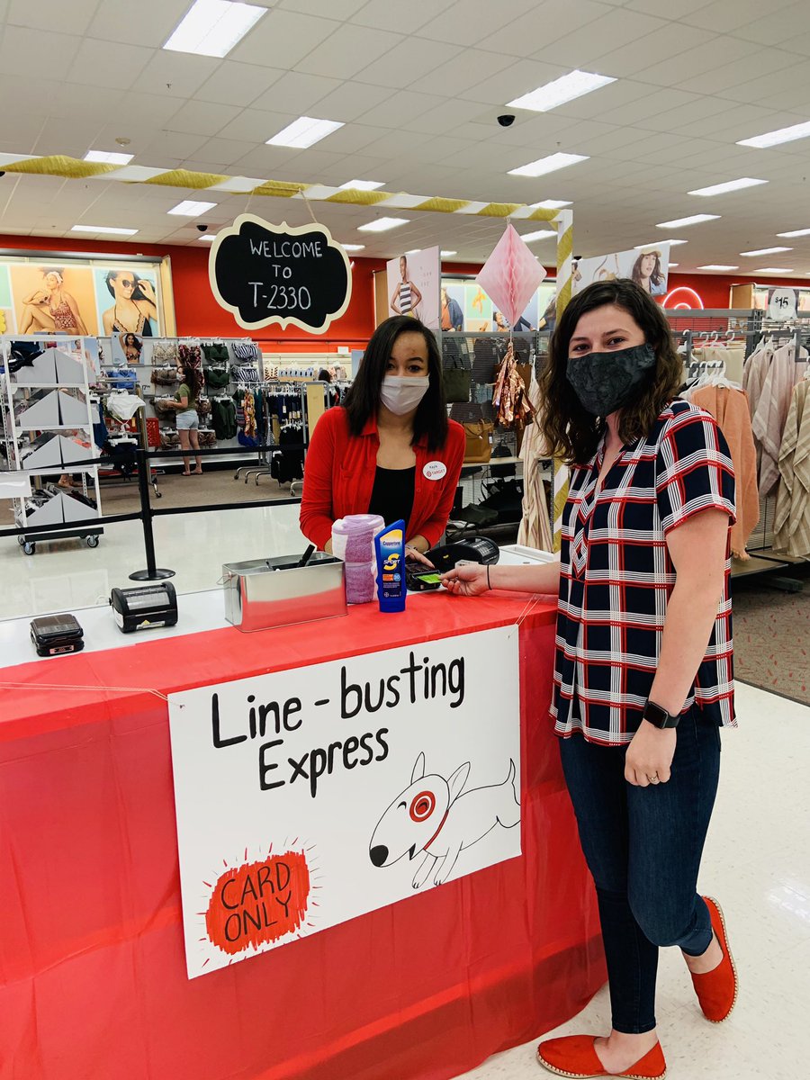 Come in and check out our Line Busting Express!!! These girls are super excited to bust a move ❤️ #T2330 #Target #BellevilleIllinois
