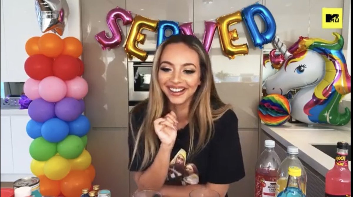 Day 20. I haven't seen this  #Served ep yet but, I saw this and I was like   #jadethirlwall  #LittleMix  #harrystylesislovedparty STAN LITTLE MIX!!