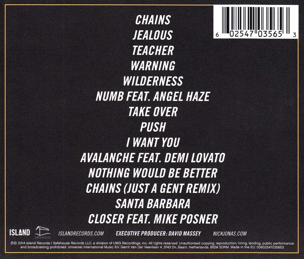 niley timeline on Twitter "July 30, 2014 Nick Jonas’ song “Chains