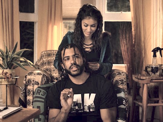 Ok. Let me give you a concrete example. (Btw. All this still counts as "it's awesome" points. Not all characters are people you like) The hair braiding scene. Val and Collin are talking. She's fixing his hair. It's cute. They share a real moment of just being happy.