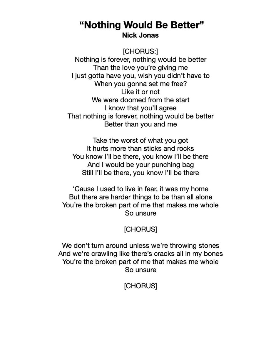 niley timeline on Twitter "July 30, 2014 Nick Jonas’ song “Chains