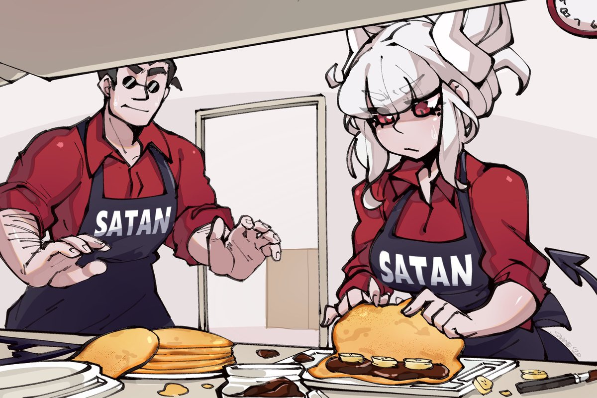 HellsHarxm's tweet photo. ───【Wᴇʟᴄᴏᴍᴇ... Tᴏ ᴛʜᴇ ʜᴇʟʟ.】───

❥ Come... And fulfill your sins.

❦ Only Spanish~ 

「Lucifer and Helltaker, Leaders PJ's.」

| The Helltaker and the demons only for you~|

Normal and Lewd rols.

Don't comment.

【Art not is mine.】 

PJ's Below. ⬇️ https://t.co/rth28yTVcZ