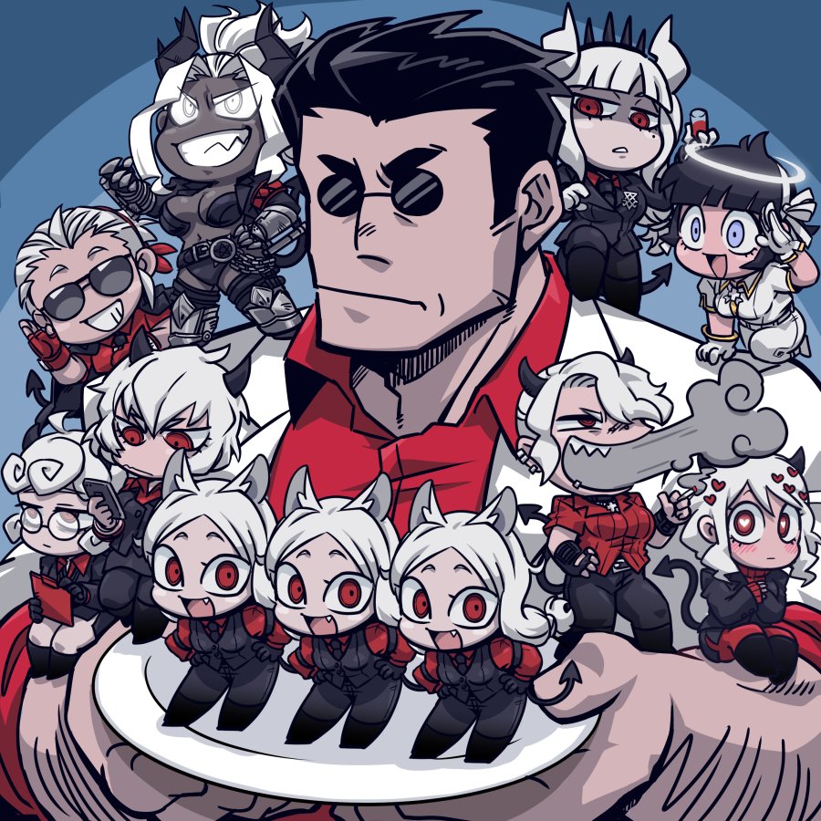 HellsHarxm's tweet photo. ───【Wᴇʟᴄᴏᴍᴇ... Tᴏ ᴛʜᴇ ʜᴇʟʟ.】───

❥ Come... And fulfill your sins.

❦ Only Spanish~ 

「Lucifer and Helltaker, Leaders PJ's.」

| The Helltaker and the demons only for you~|

Normal and Lewd rols.

Don't comment.

【Art not is mine.】 

PJ's Below. ⬇️ https://t.co/rth28yTVcZ