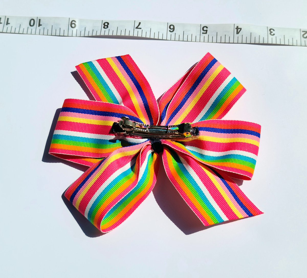 ReviewProduct_1's tweet image. #Handmade #MultiColor #DoubleLoop #Girls #HairBow 
$6+ Shipping
Paypal, CashApp &amp;amp; Zelle accepted.
Can list on Mercari before purchase also for return guarantee. 

#Pink #blue #green #bow #kids #bows #clip #hairclip #stripes #forsale #buynow #shippingavailable #followformore