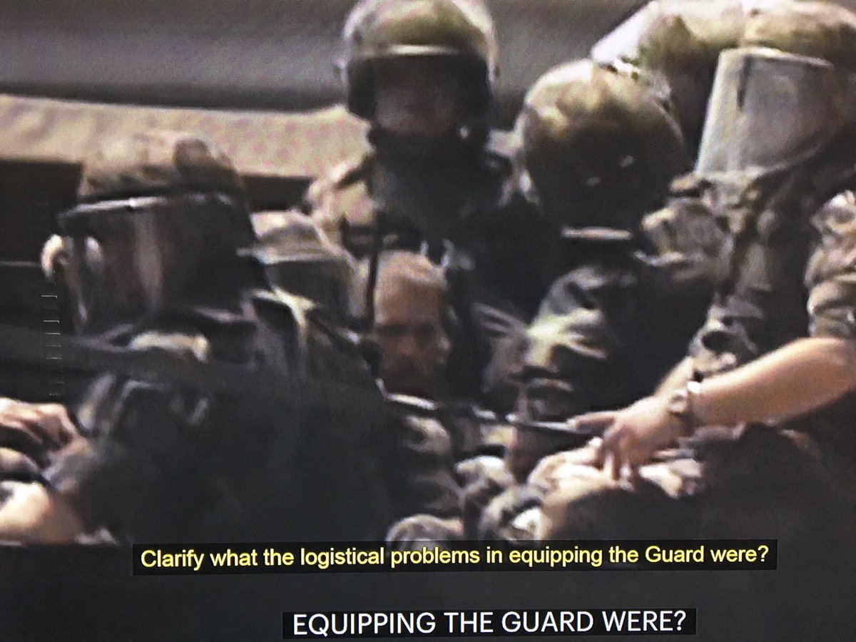 9) The National Guard (comprised of many recently returned Desert Storm Vets) was called up, but not mobilized. The reason? They did not have enough ammunition!