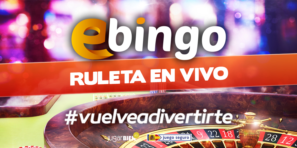 ¿Te hace una partida a nuestra #ruletaenvivo?
Entra en ebingo.es/casino/ruleta-… y apuesta a tu favorita.

¡Ha llegado tu momento! #vuelveadivertirte