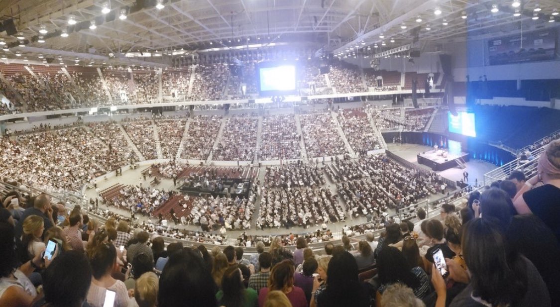 S_ODaniel's tweet photo. Trump’s rally in Tulsa? Nope. RBG in Little Rock. https://t.co/kFLk56KKEt