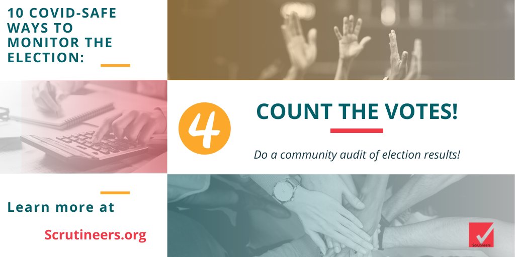 Most voting systems that tabulate  #HandMarkedPaperBallots produce digital images that can be used by communities and campaigns to check vote counts. But prep is needed! So don't wait to learn more.