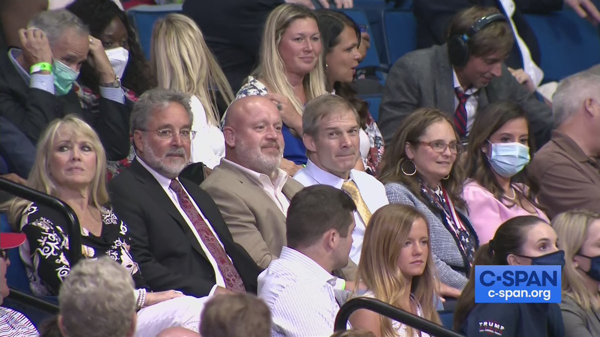 CraigCaplan's tweet photo. House GOP members at tonight's Trump-Pence Tusla campaign rally include Reps. Jim Jordan, Elise Stefanik, Debbie Lesko, David Kustoff, Lee Zeldin, NRCC Chair Tom Emmer and Greg Pence, the Vice President's older brother. https://t.co/eQ0wIYd4ed