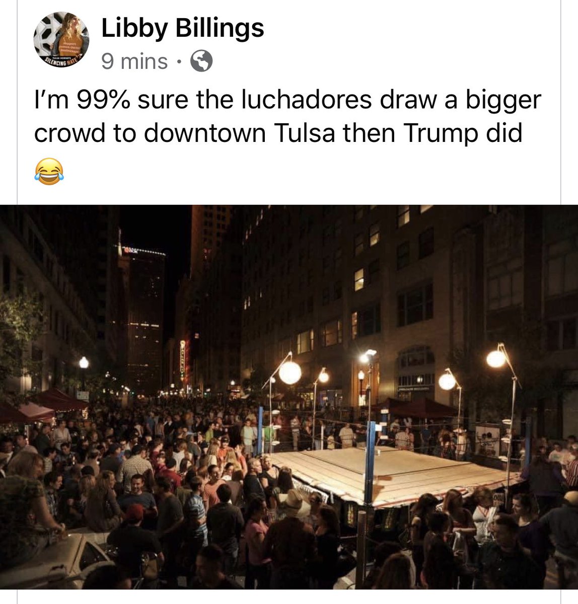 OKChaser1's tweet photo. Haha @realDonaldTrump https://t.co/QDYSpnt36K